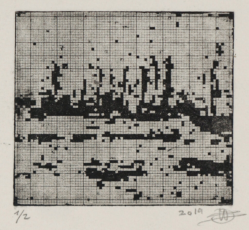 photoetching surface of Reflexion
