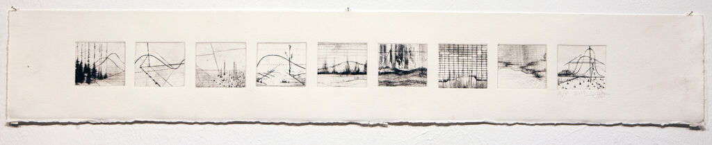 Statistics drypoint