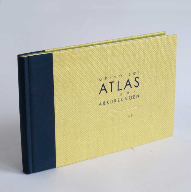 artistbook, an atlas of universal shortcuts, strings connecting the pages, penetrating them, and building a structure through the book
